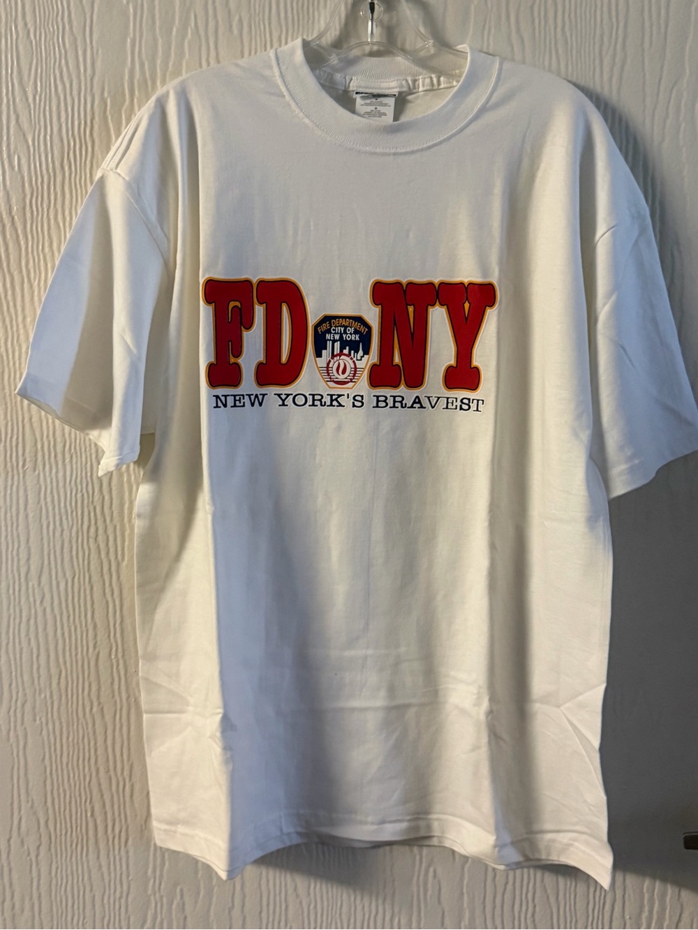 FDNY New York's Bravest Graphic Tee - White